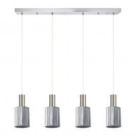 Ceiling Lamp - Rail Adept Tube 77-8398 4xE27 60W Nickel-Smoke Homelighting NICKEL-SMOKE