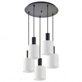 Ceiling Lamp Adept Tube 77-8510 40x40x300cm 5xE27 60W Black-White Homelighting BLACK-WHITE
