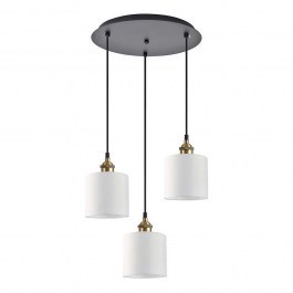Φωτιστικό Οροφής Adept 77-8729 35x35x300cm 3xE27 60W Multi-White Homelighting MULTI-WHITE