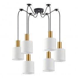 Ceiling Lamp Adept Tube 77-8597 6xE27 60W Multi-White Homelighting MULTI-WHITE