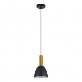 Ceiling Lamp Adept Tube 77-8638 1xE27 60W Black-Gold Homelighting BLACK-GOLD