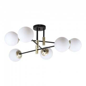 Ceiling Lamp Cross 77-8180 80x80x40cm 6xE27 60W Multi Homelighting