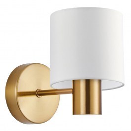 Wall Lamp Adept 77-8304 14x23x17cm 1xE27 60W Gold-White Homelighting WHITE-GOLD