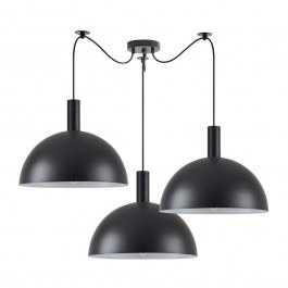 Φωτιστικό Οροφής Adept Tube 77-8499 40x28.5cm 3xE27 60W Black Homelighting BLACK