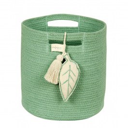 Καλάθι Αποθήκευσης Leaf LOR-BSK-LEAF-GR Green 30X30X30Cm Lorena Canals GREEN