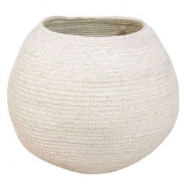 Storage Basket Sphere Bola LOR-BSK-BOLA-IVORY Ivory 30X30X30Cm Lorena Canals IVORY