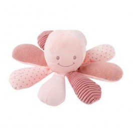 Χταπόδι Lapidou N879736 Με Ήχους 20x19x9cm Υφασμάτινο Pink Nattou PINK