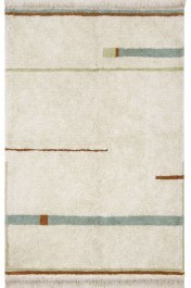 Χαλί Lanes Vintage Natural-Blue Lorena Canals NATURAL-BLUE