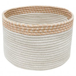 Καλάθι Αποθήκευσης Kilo LOR-BSK-KILO-HNY Φ40x25cm Honey Lorena Canals HONEY