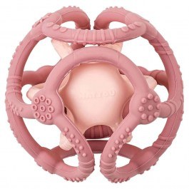 Chewable Balls (Set 2Pcs) N879071 10x10cm Silicone Light Pink Nattou LIGHT PINK