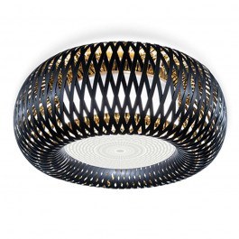 Φωτιστικό Οροφής - Πλαφονιέρα Kalatos Black-Gold Slamp GOLD-BLACK