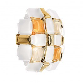 Wall Lamp Mida 2x6W E14 32x12cm Amber Slamp AMBER