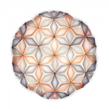 Φωτιστικό Οροφής - Τοίχου La Vie Large 71x74x21 Amber Slamp