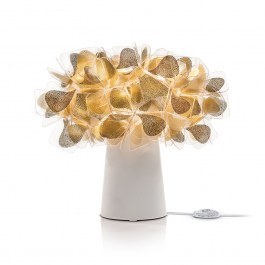 Table Light Clizia Mama Non Mama E14 6W 25x27cm Gold-White SLight GOLD-WHITE