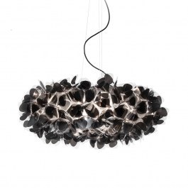 Ceiling Light Clizia 130 Mama Non Mama 130cm E27 15x12W Black - Black Wire SLight black