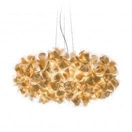Ceiling Light Clizia 130 Mama Non Mama 130cm E27 15x12W Gold - Transparent Wire SLight GOLD-CLEAR