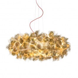 Ceiling Light Clizia 130 Mama Non Mama 130cm E27 15x12W Gold - Red Wire SLight GOLD-RED