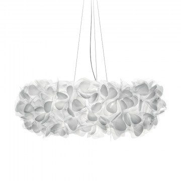 Ceiling Light Clizia 130 Mama Non Mama 130cm E27 15x12W White - Transparent Wire SLight