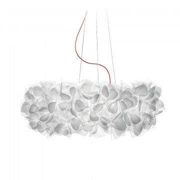 Ceiling Light Clizia 130 Mama Non Mama 130cm E27 15x12W White - Red Wire SLight