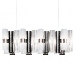 Ceiling Lamp - Rail La Lollo 93x28x28cm Led 7820lm 70W 2700K Silver-White Slamp WHITE-SILVER