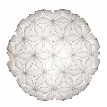 Φωτιστικό Οροφής - Τοίχου C'est La Vie Large 3x12W E27 LED 71x74x21cm White Slamp