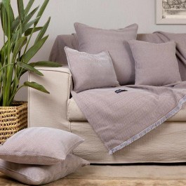 Throw Atheras Greige Aslanis Home GREIGE