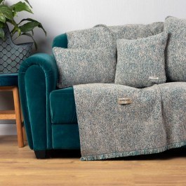 Throw Parnassos Veraman-Ecru Aslanis Home ECRU-VERAMAN