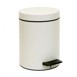 Pedal Waste Bin 5lt 05-096-034 Matt Ice White ICE