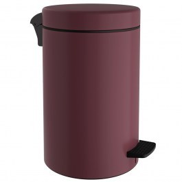 Pedal Waste Bin 12lt 12-090-153 Matt Bordeaux BORDO