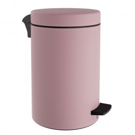 Trash Can 12-090-303 12lt 24x40cm Matt Pink Pam & Co PINK