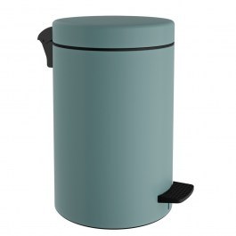 Trash Can 12-090-913 12lt 24x40cm Matt Turquoise Pam & Co TURKUAZ