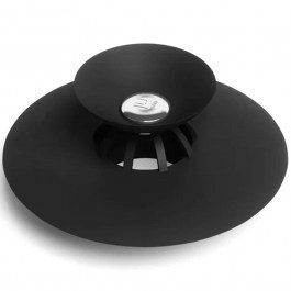 Τάπα Σιφωνιού Flex Drain Stop - Hair Cather 023464-040 Black Umbra BLACK
