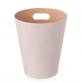 Κάδος Απορριμμάτων Ξύλινος Woodrow Can 2G 082780-668 White-Natural Umbra NATURAL-WHITE