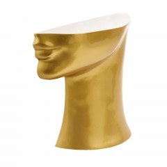 Τραπεζάκι Βοηθητικό - Καφέ Head Right Bottom 510-070-133 41x33x79cm Gold