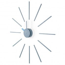 Wall Clock Urchin Grey-Blue Klox GREY-BLUE