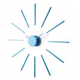 Wall Clock Urchin Blue-Lila Klox BLUE