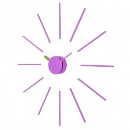 Wall Clock Urchin Lila-Olive Klox LILA