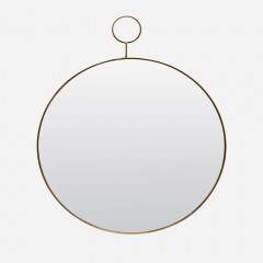 Καθρέπτης Τοίχου Loop 203990151 38cm Brass House Doctor