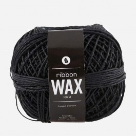 Κορδέλα - Σχοινί Wax 407550060 100m Black Monograph BLACK