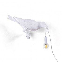 Φωτιστικό Bird 14721 2,8x4,5x12,3cm 2W E14 White Seletti WHITE