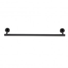 Towel Hanger 113-403 60x5x5cm Matte Black Pam&Co BLACK