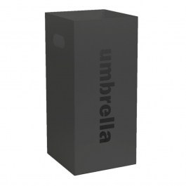 Umbrella Stand Square 24-113 22x22x50cm Matte Anthracite Pam&Co ANTHRACITE