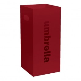Umbrella Stand Square 24-153 22x22x50cm Matte Bordeaux Pam&Co BORDO