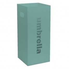 Umbrella Stand Square 24-913 22x22x50cm Matte Turquoise Blue Pam&Co TURKUAZ