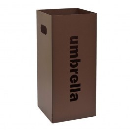 Umbrella Stand Square 24-943 22x22x50cm Matte Wenge Blue Pam&Co WENGE