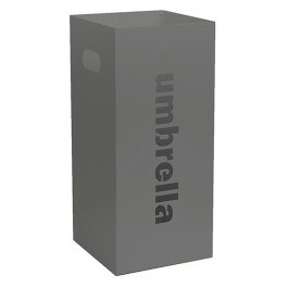 Umbrella Stand Square 24-163 22x22x50cm Matte Grey Pam&Co GREY