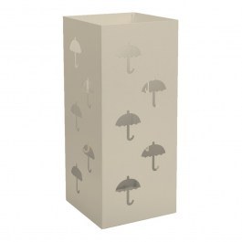 Umbrella Stand Square 25-703 22x22x50cm Matte Ivory Pam&Co IVORY