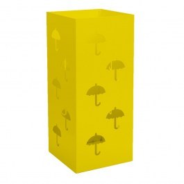 Umbrella Stand Square 25-603 22x22x50cm Matte Yellow Pam&Co YELLOW