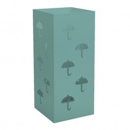 Umbrella Stand Square 25-913 22x22x50cm Matte Turquoise Pam&Co TURKUAZ