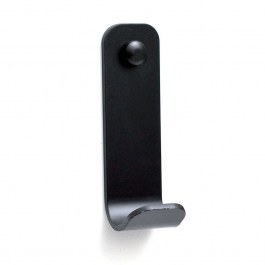 Single Bathroom Hook 15-403 5x5x13cm Matte Black Pam&Co BLACK
